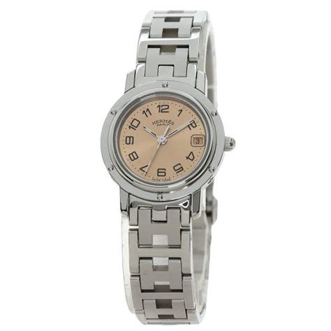 Hermès Clipper CL4.210 Clipper Watch Stainless Steel SS 